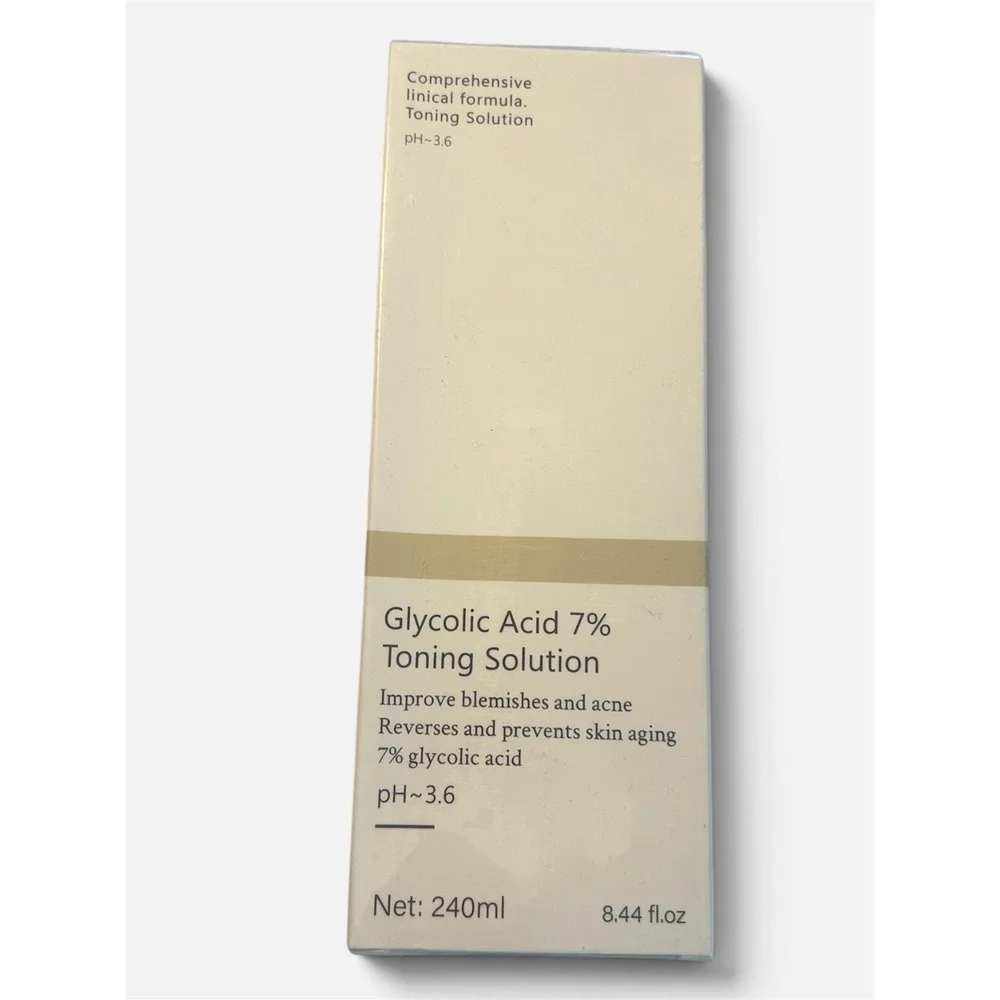 Glycolic Acid 7% Toning Solution 240ml Exfoliating Toner for Acne & Anti-Aging